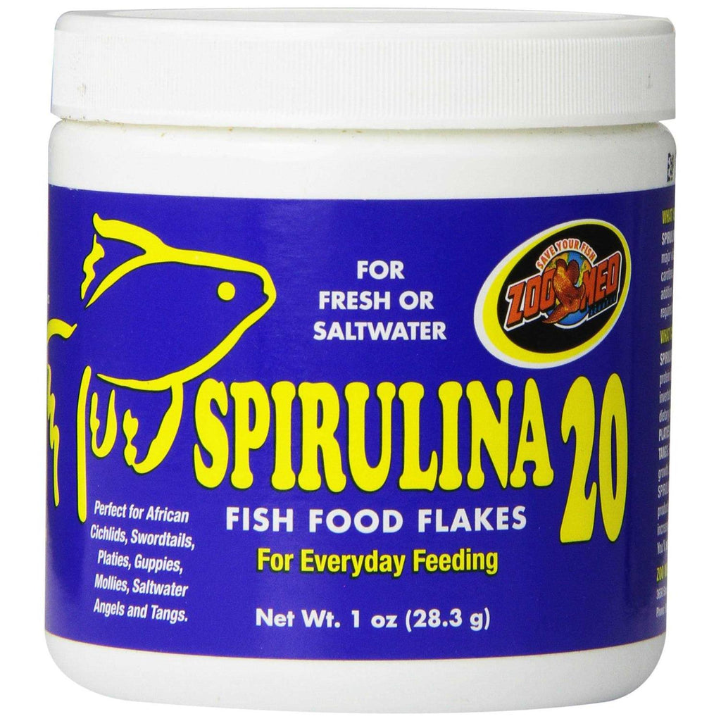 Spirulina 20 Fish Food Flakes M291