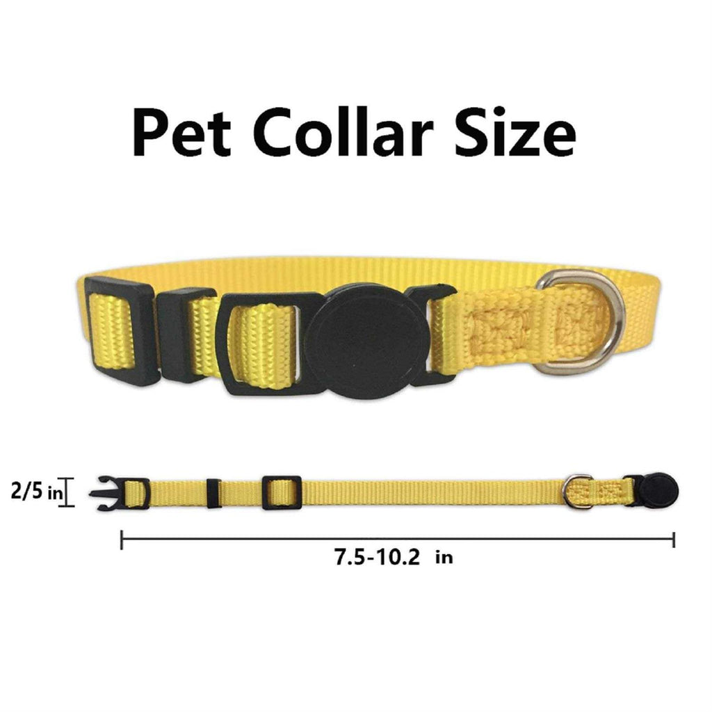 Soft Nylon Adjustable Breakaway Puppy ID Collar H2523