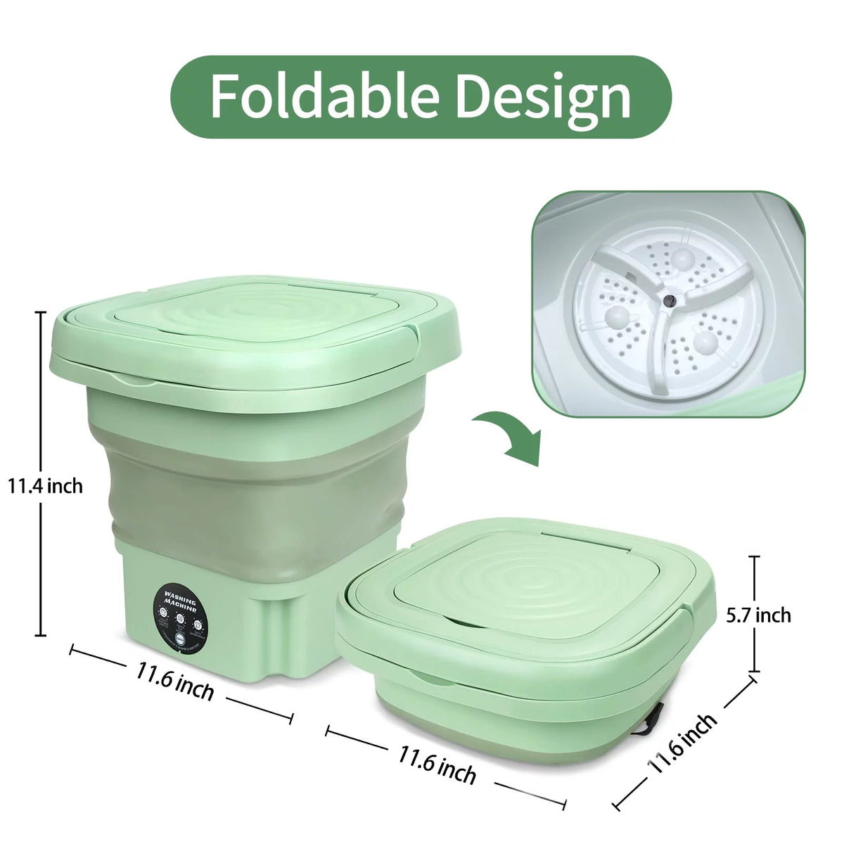 Portable Foldable Washing Machine O133