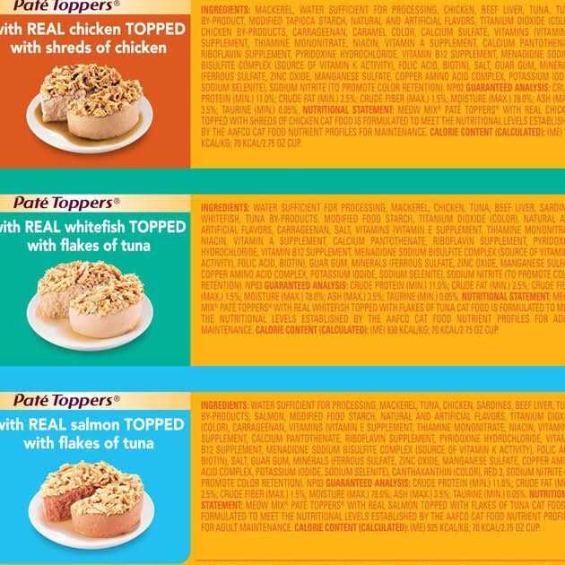 Seafood & Poultry Variety Pack Wet Cat Food C539