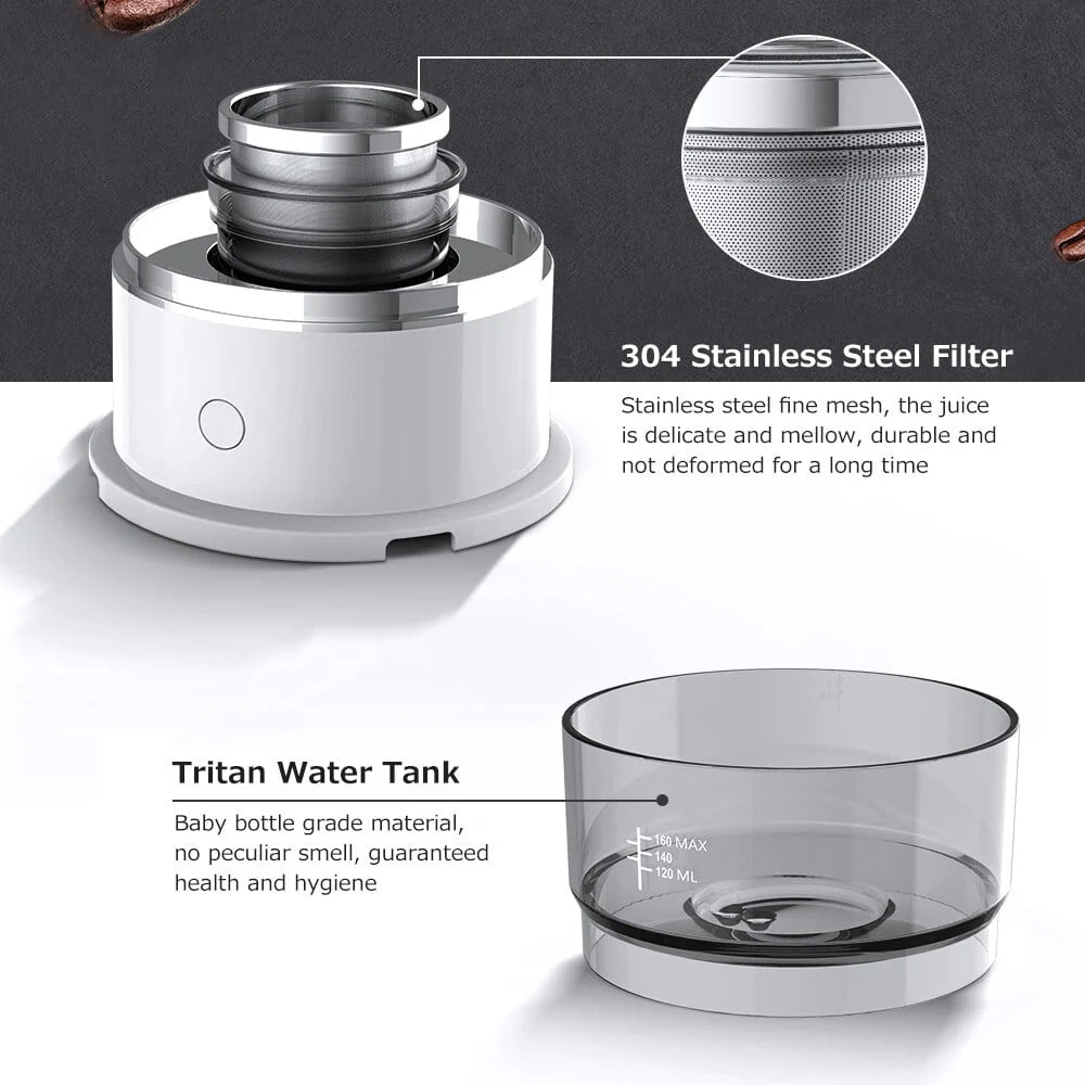 Portable Mini Electric Espresso Coffee Maker S5153