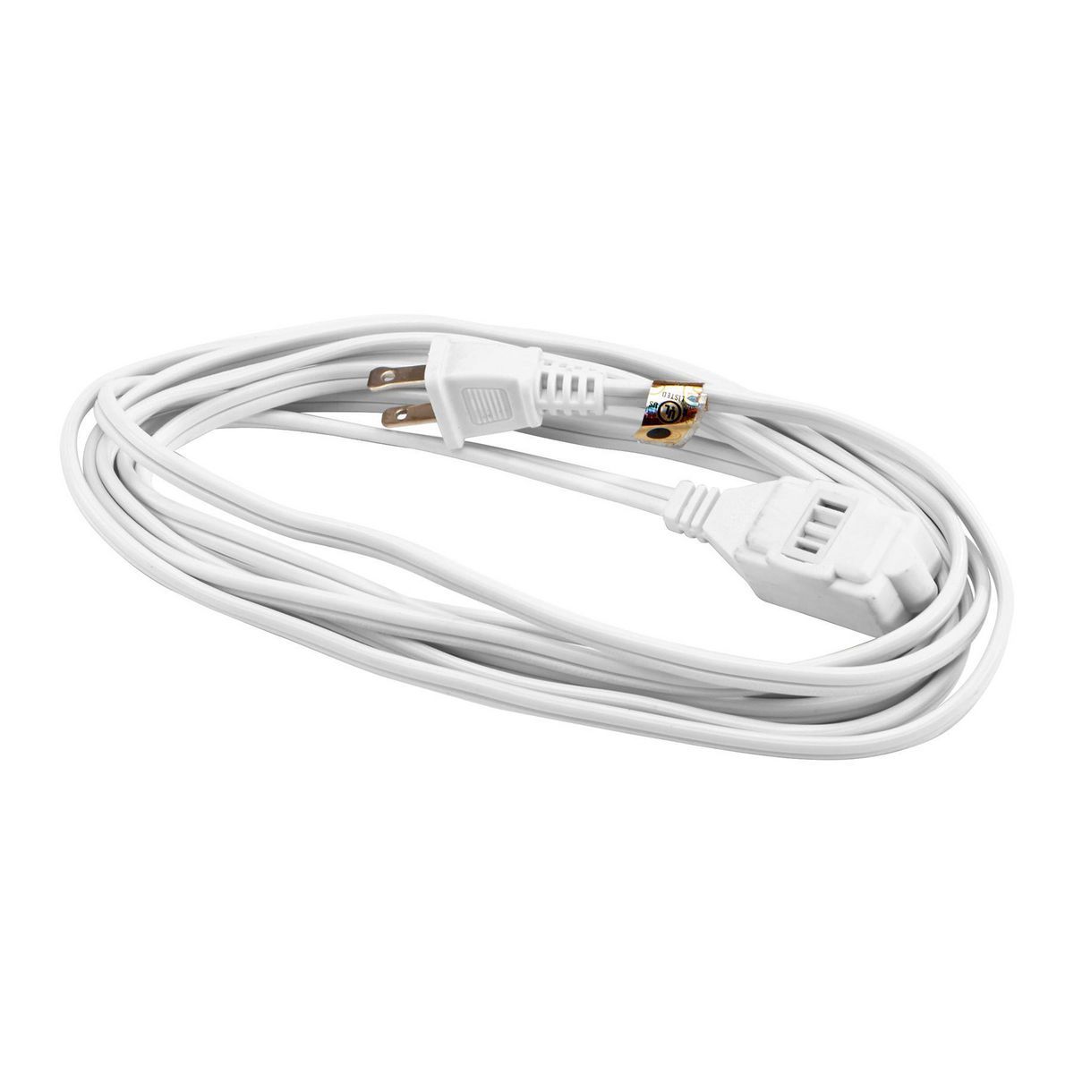 White Indoor Extension Cord O8889