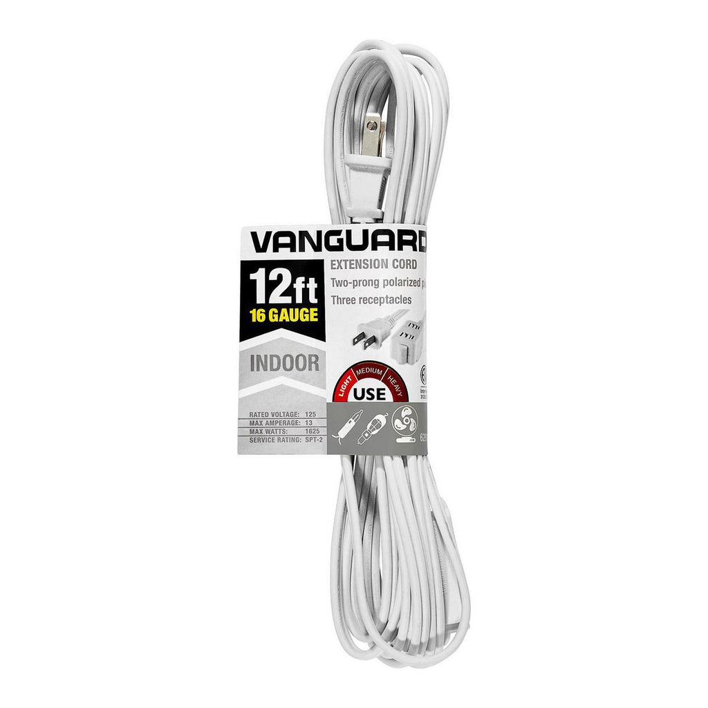 White Indoor Extension Cord O8889