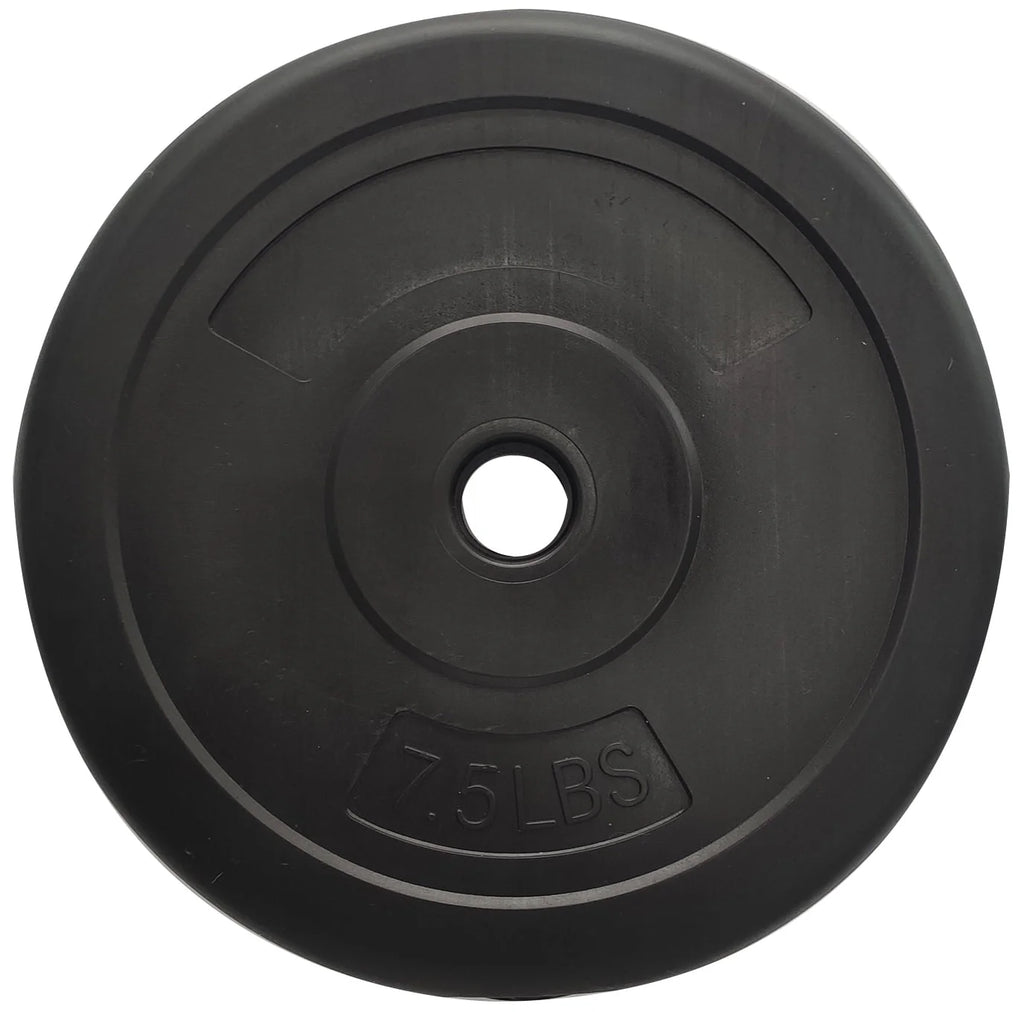 Black Adjustable Vinyl Dumbbell Set 40 Lbs L4541