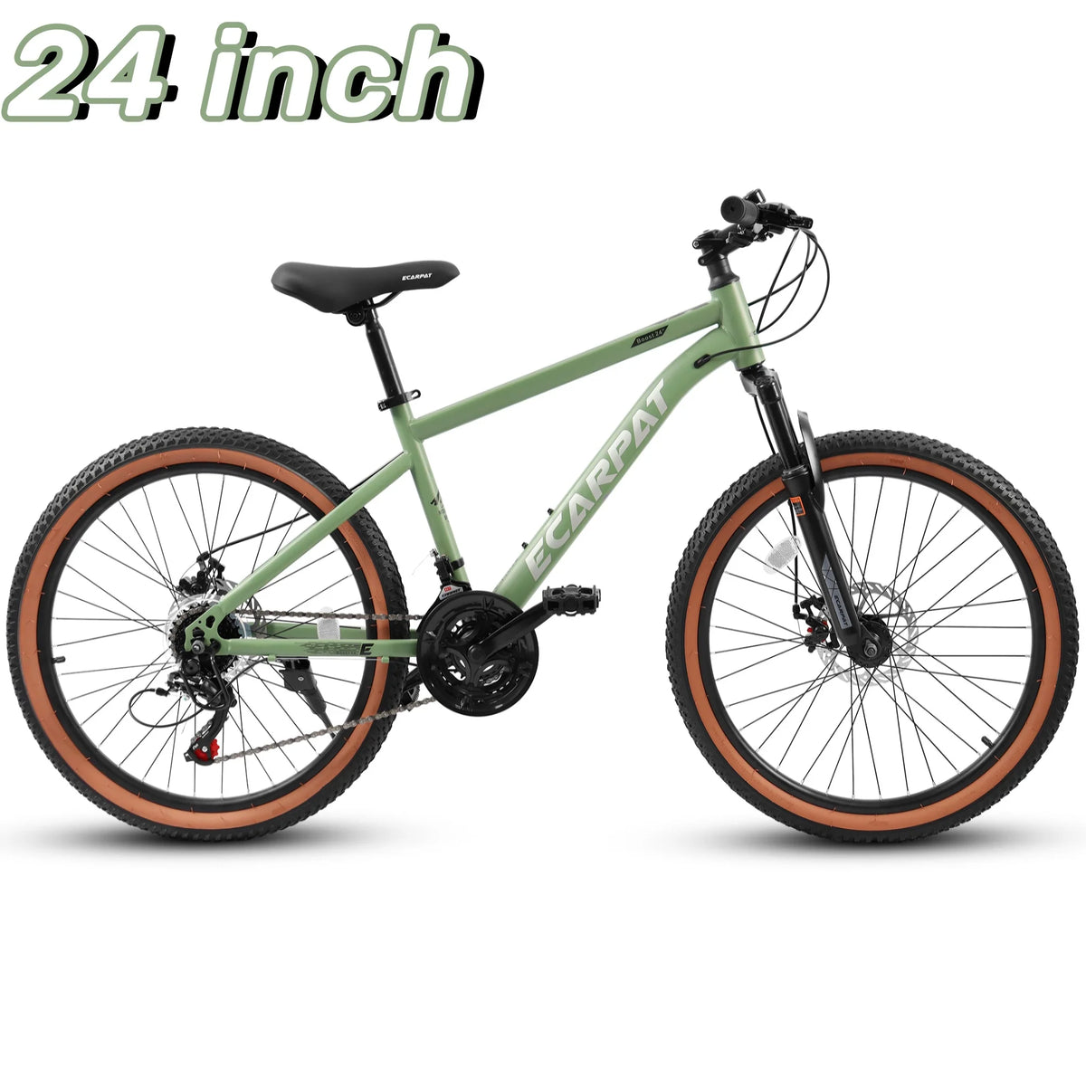 24 inch Mountain Bike Bicycle with Disc Brake, Black S9420