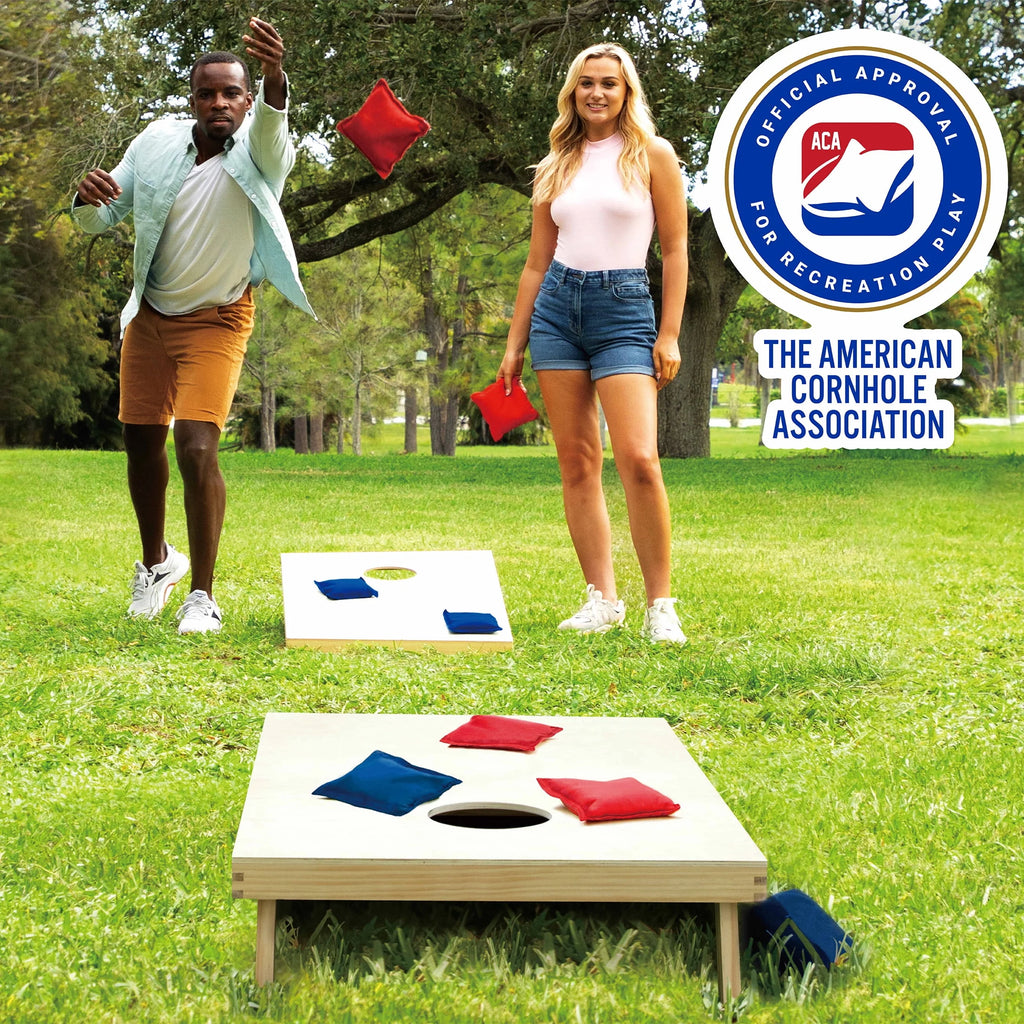 36-inch Solid Wood Cornhole Set with Bean Bags I89151