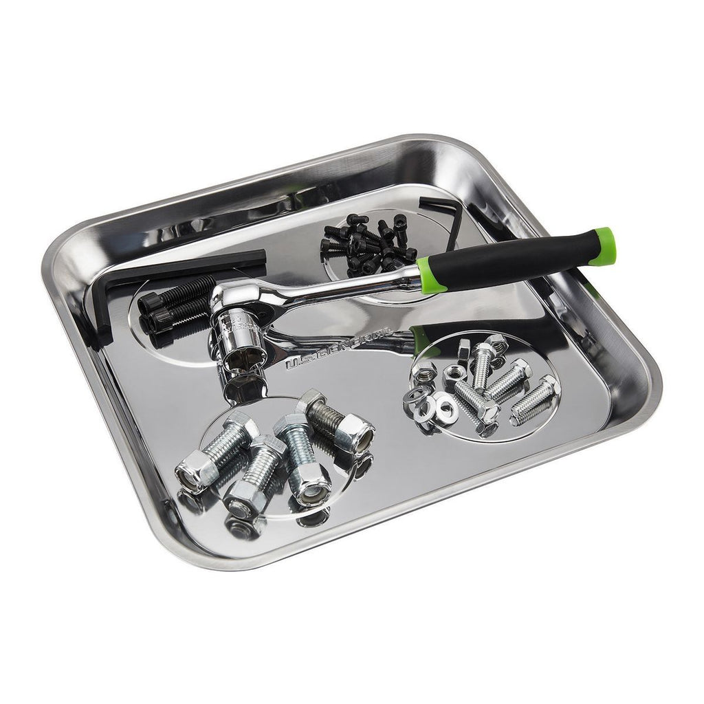 10-1/2 in. x 11-1/2 in. Magnetic Stainless Steel Parts Tray A688524