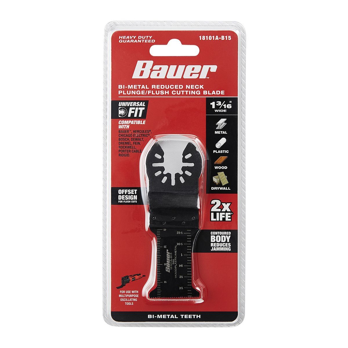 1-3/16 in. Bi-metal Oscillating Multi-Tool Blade R123396