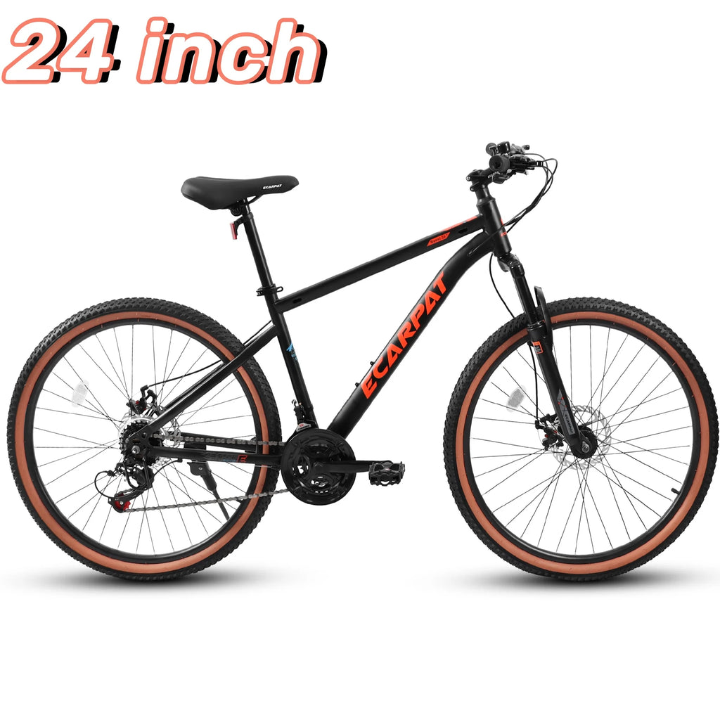 24 inch Mountain Bike Bicycle with Disc Brake, Black S9420