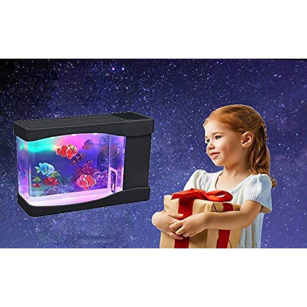 Artificial Fish LED Aquarium with Bubbles Z16169
