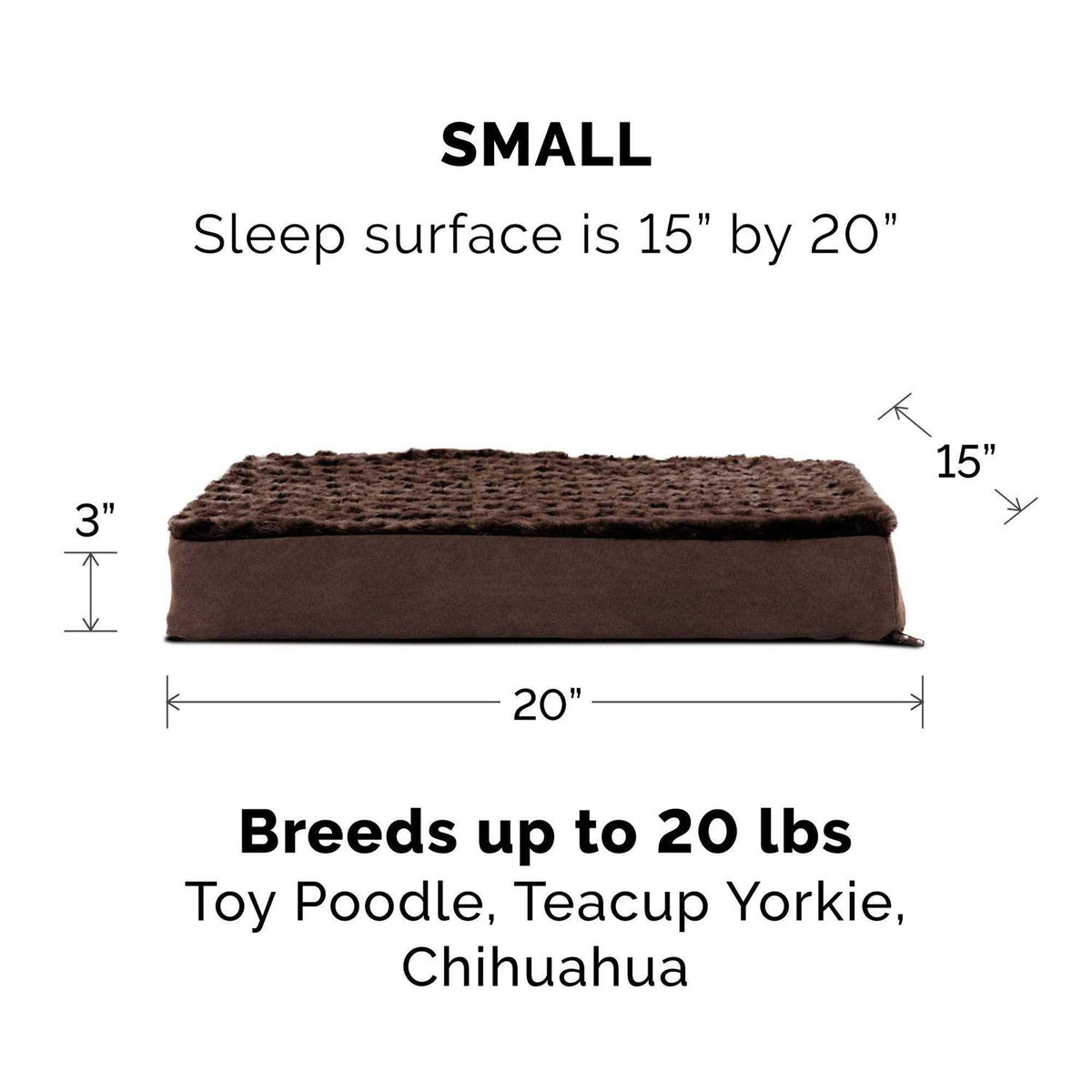Ultra Plush Orthopedic Pet Bed A7090