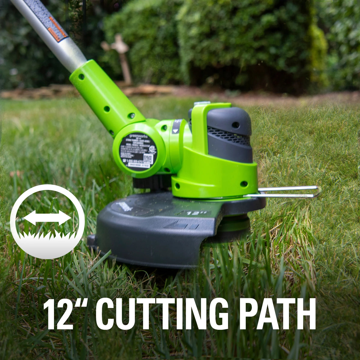 24V 12 inch Cordless String Trimmer/Edger with 2.0 Ah Battery and Charger G743289