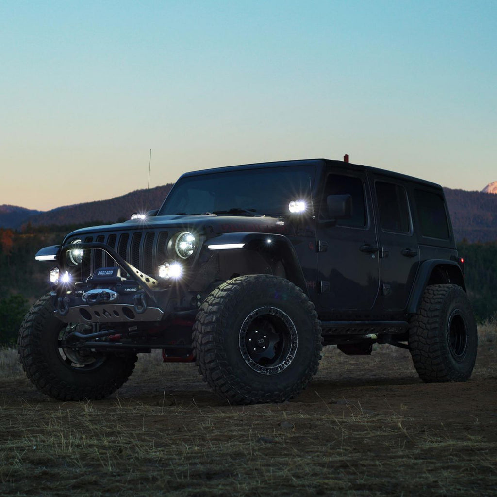 4-LED Off-Road Spot/Flood Combo Light N401