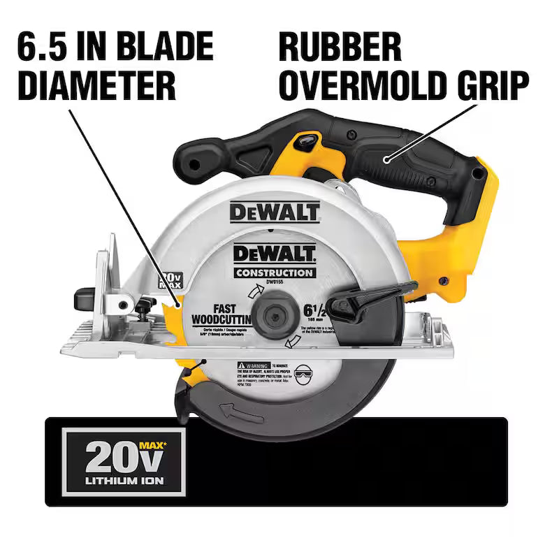 20V MAX Cordless 6.5 in. Circular Saw V968