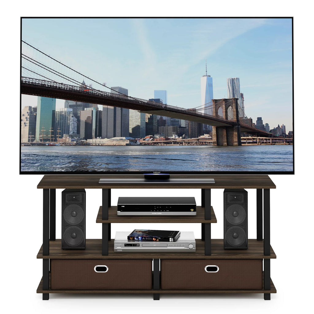 Large TV Stand with Storage Bin B410096