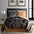 Reversible 6-Piece Comforter Set King A890