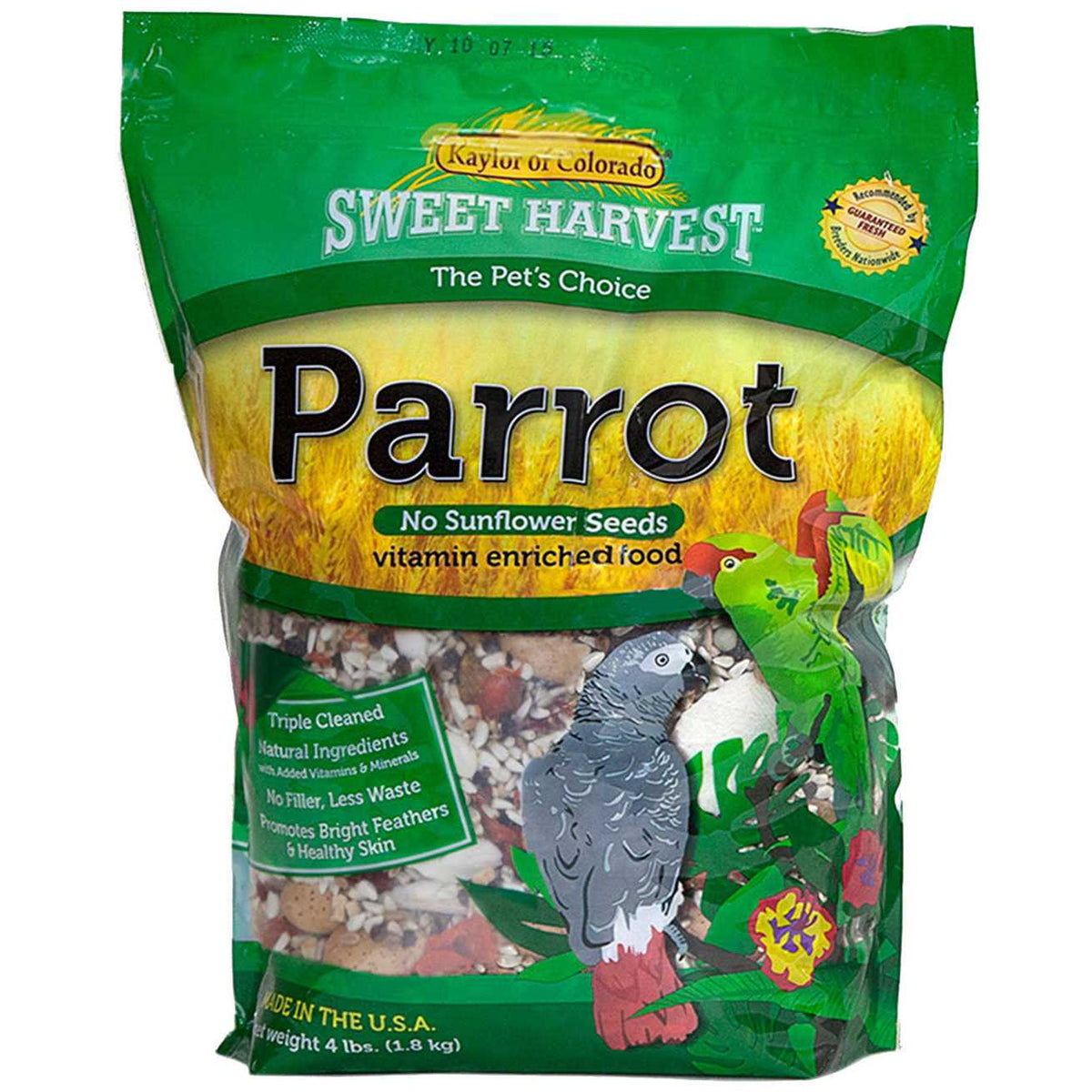 Parrot Food No Sunflower Seeds Y885