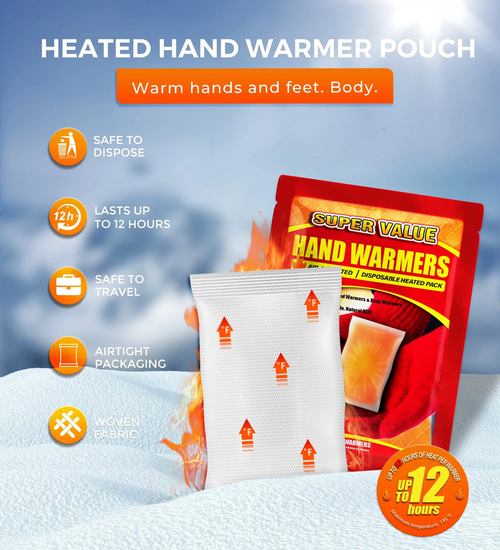 Disposable Hand Warmers 55 Pack E64679
