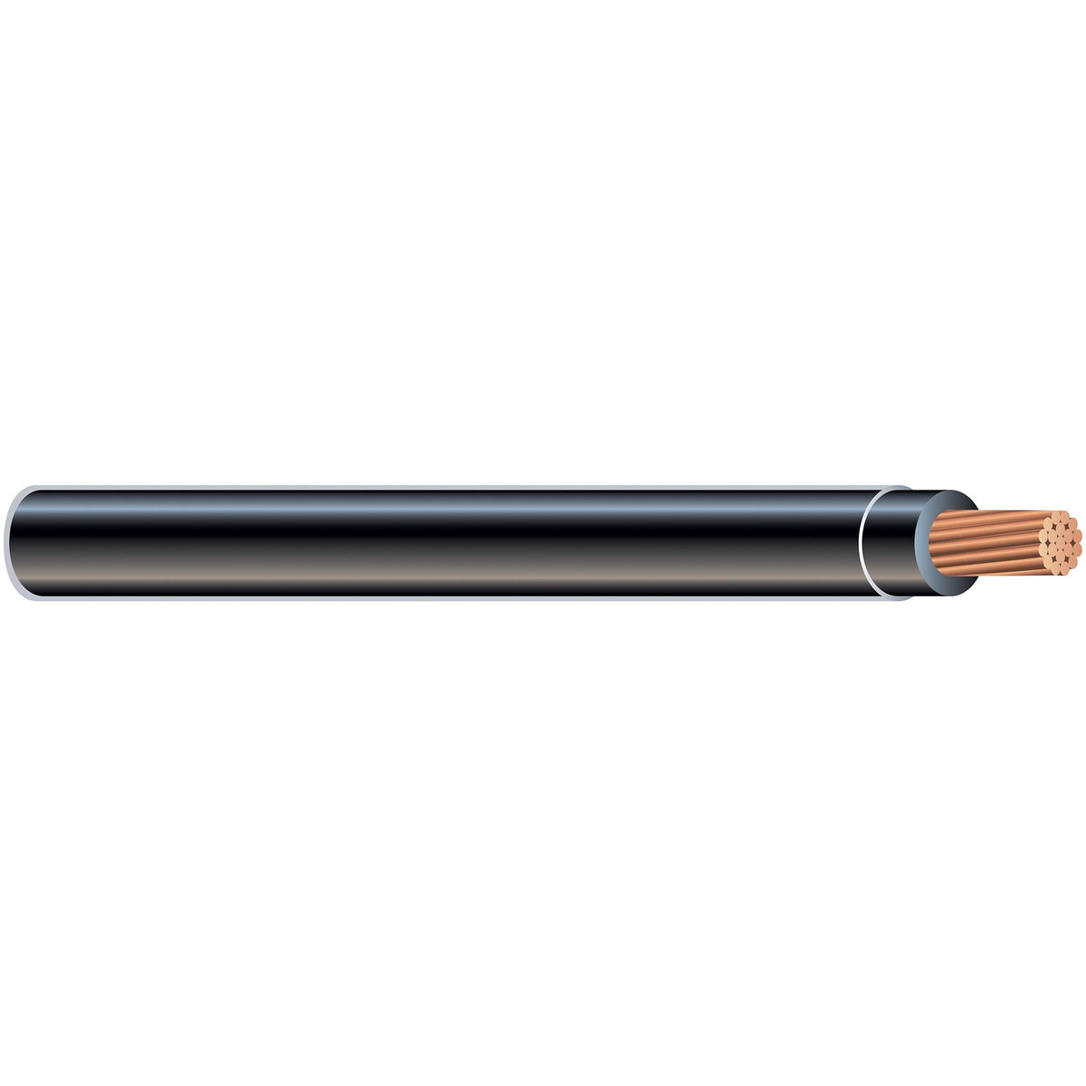 8 AWG Black Building Wire M347