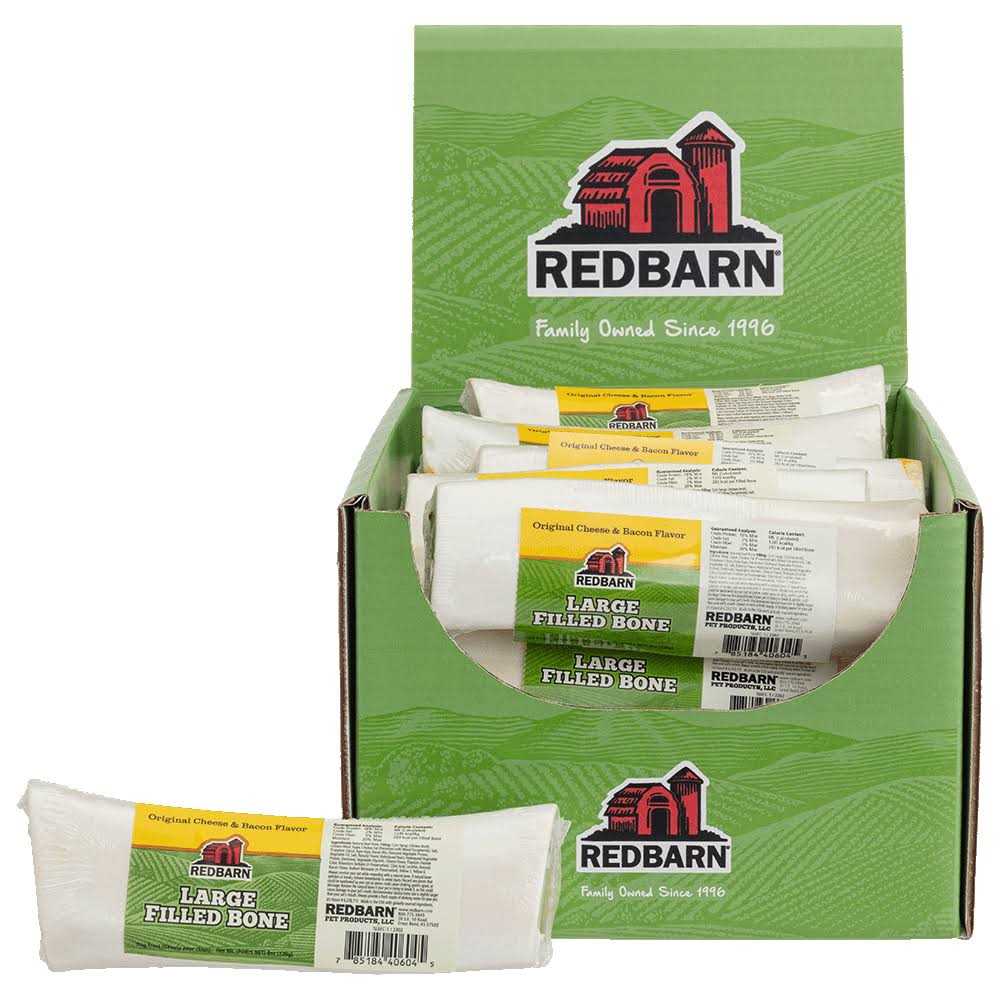 Large Beef Filled Bones Dog Treats H604