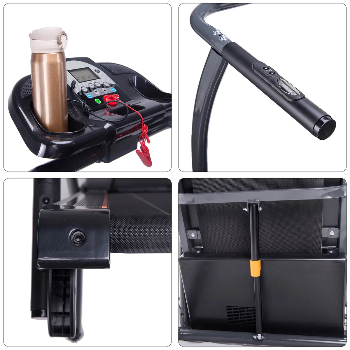 Foldable Incline Motorized Treadmill X276