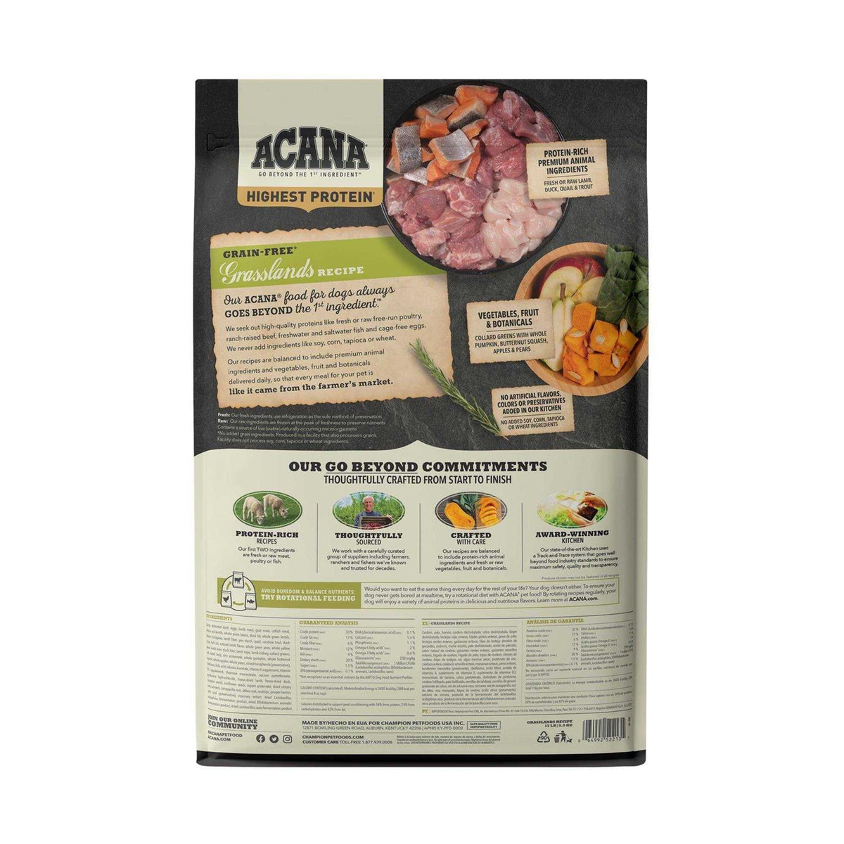 Grasslands Dry Dog Food G627916