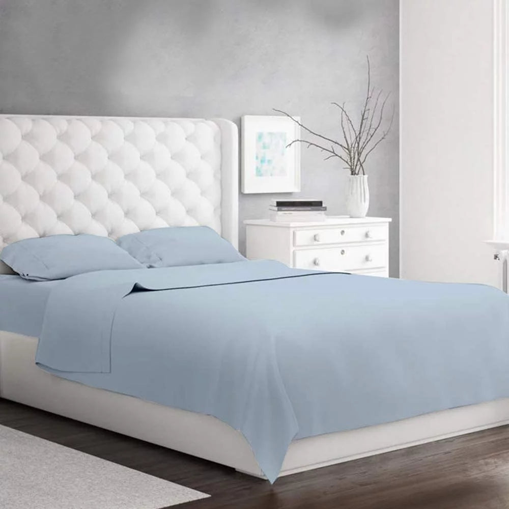400 Thread Count Egyptian Cotton 4 Pc Queen Sheet Set S649287