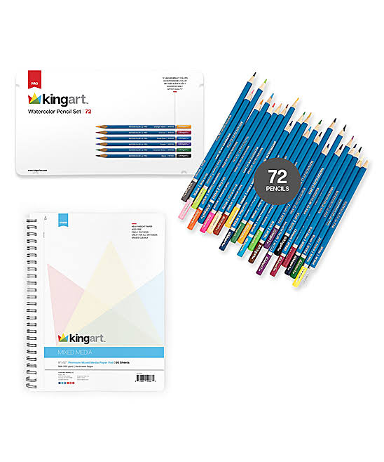Pro Watercolor Pencil Set 73 PC R265