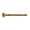 NO. 8 x 1-3/4 in. Star Yellow Zinc Collated Subfloor Screws R8243