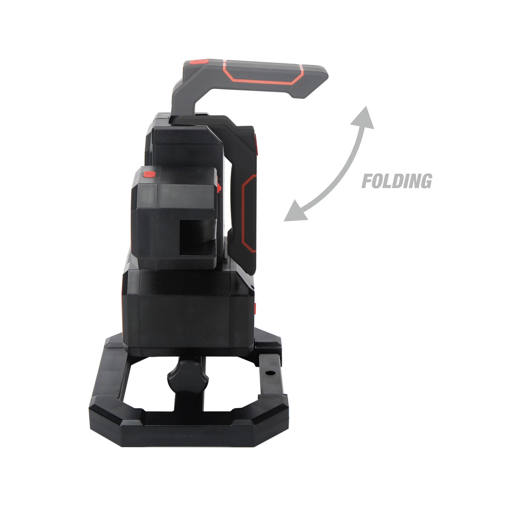 2000-Lumen LED Rechargeable Work Light & Detachable Spotlight C786448