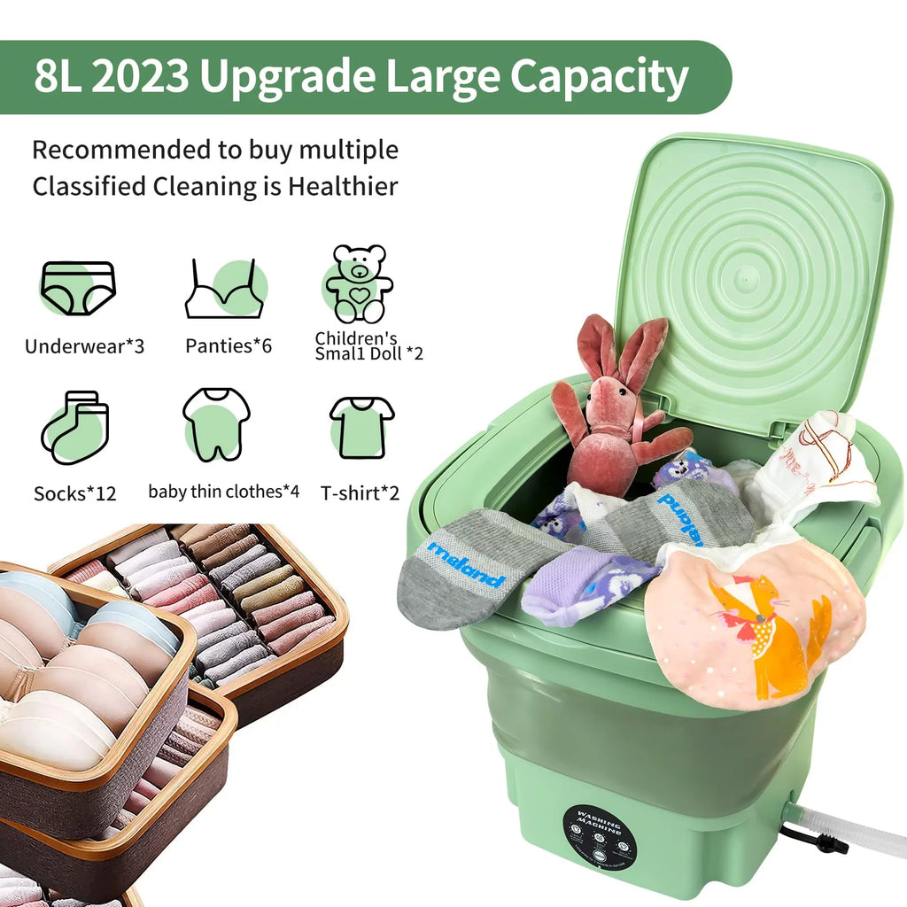 Portable Foldable Washing Machine O133