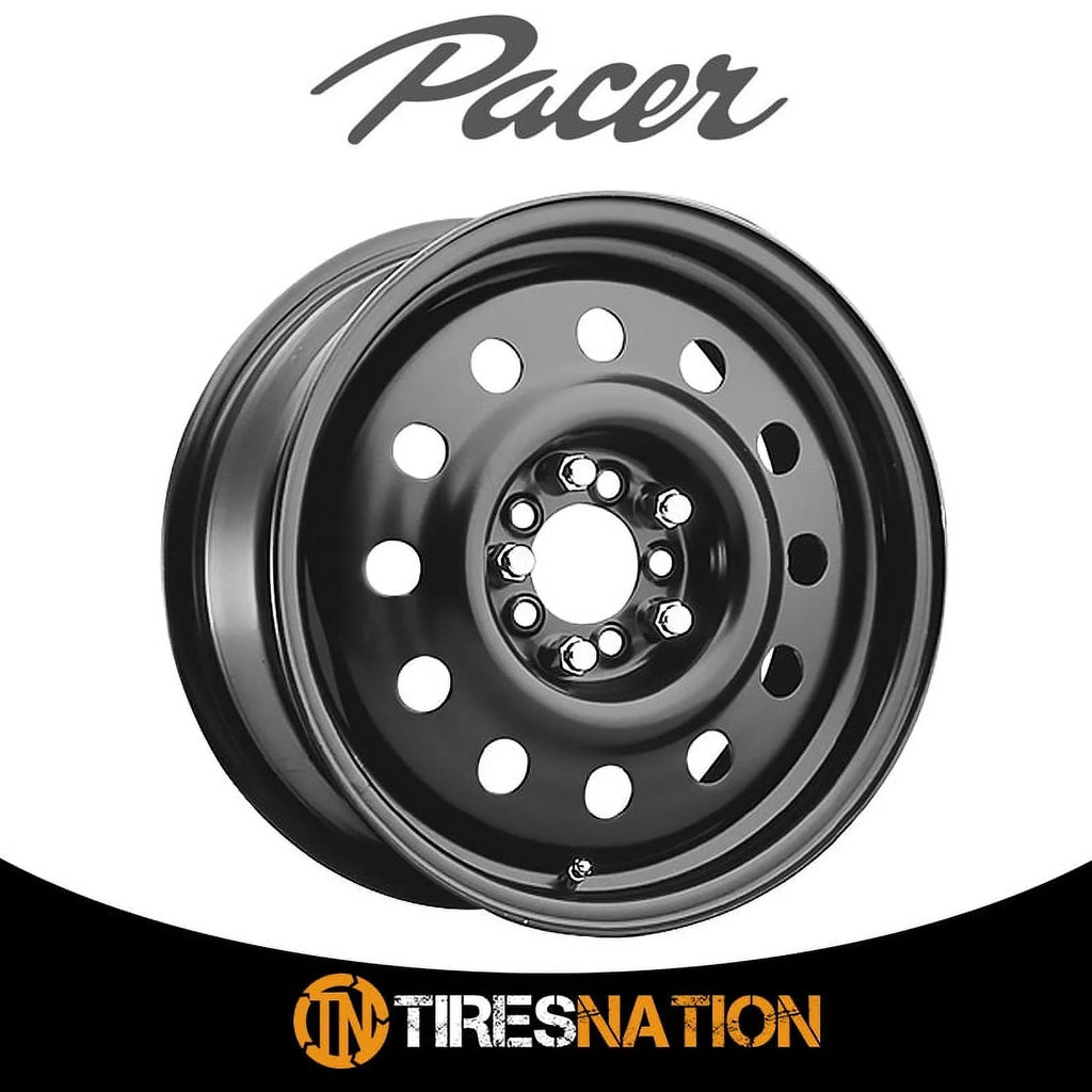 Black 15X6 5X100/5X110 Wheel K8407