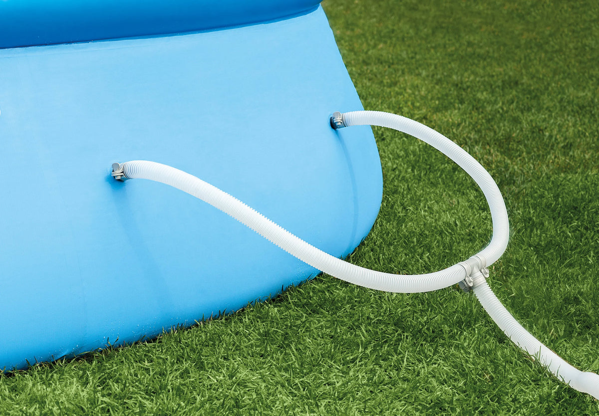 13ft x 32in Above Ground Swimming Pool with Filter Pump W260405