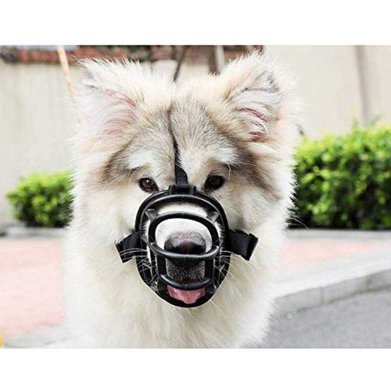 3pcs Silicone Dog Muzzle Adjustable V195