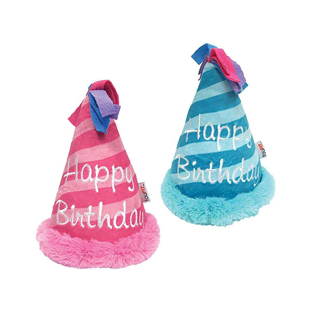 Birthday Hat Crinkle Plush Dog Toy R22848