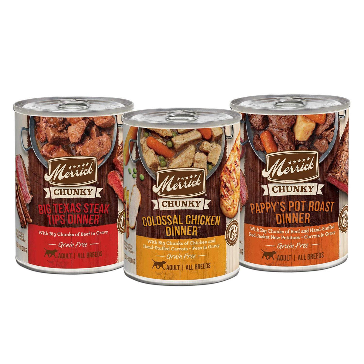Grain Free Wet Dog Food Variety Pack I190591