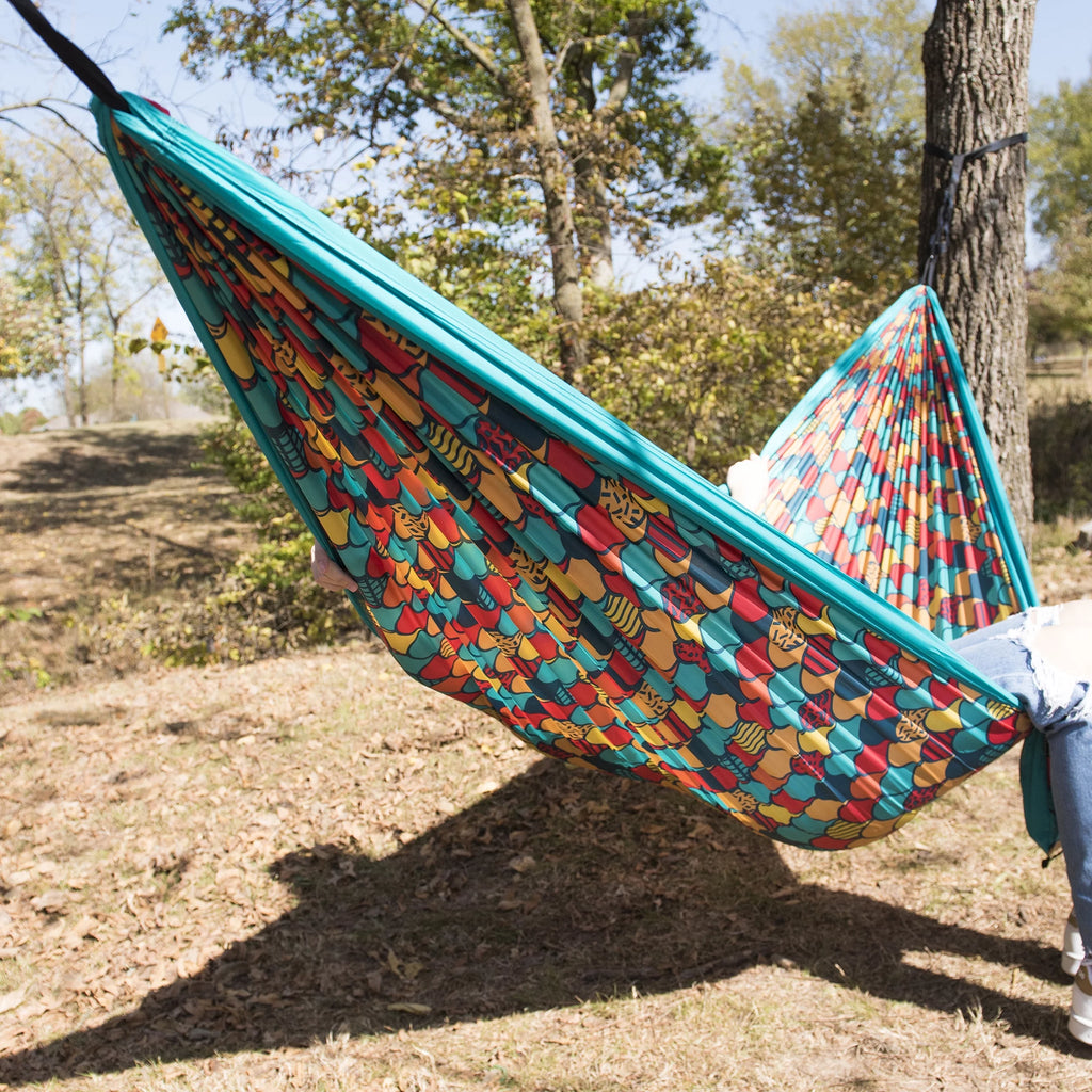 Nylon Portable Camping Travel Hammock T316