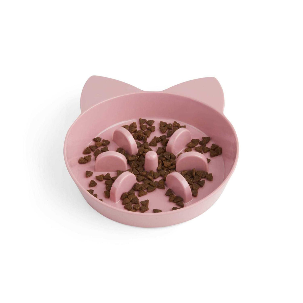 Mauve Slow Feeder Cat Bowl N43627