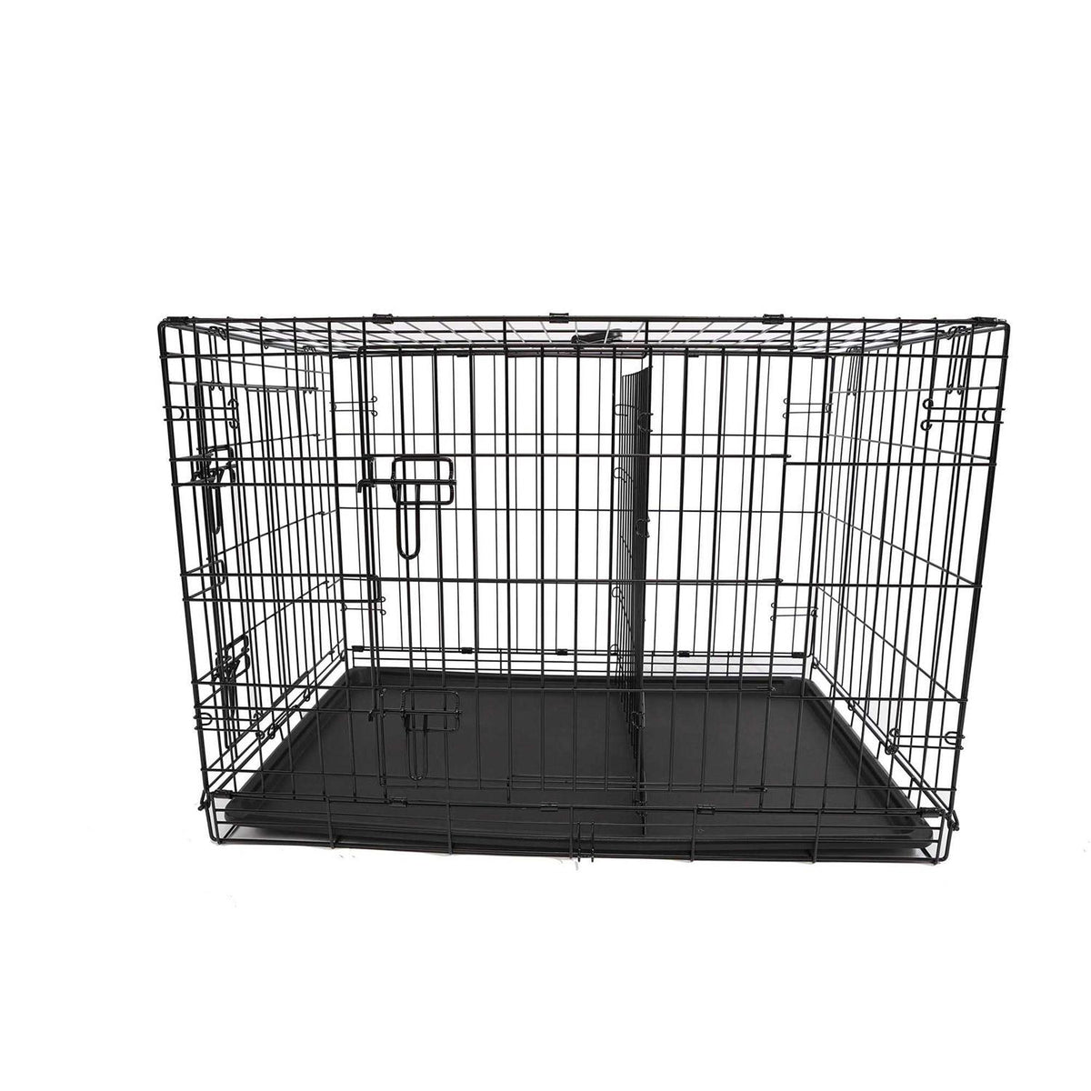 2-Door Folding Dog Crate R1110