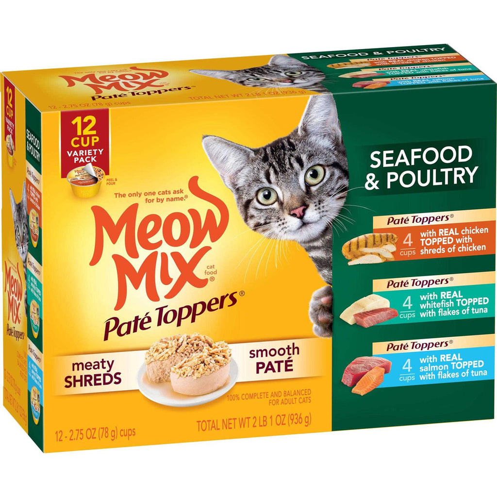 Seafood & Poultry Variety Pack Wet Cat Food C539
