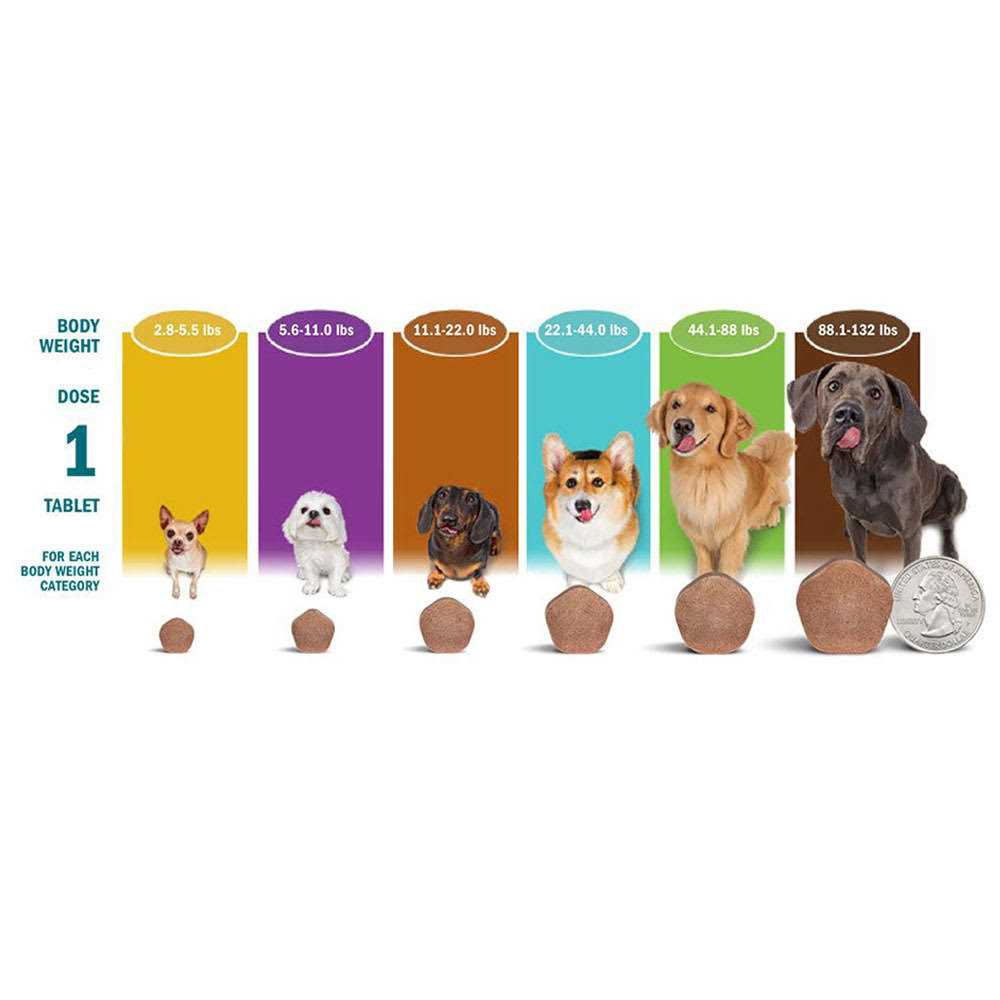 44.1-88 lbs. Dogs 6 Month Supply G39521