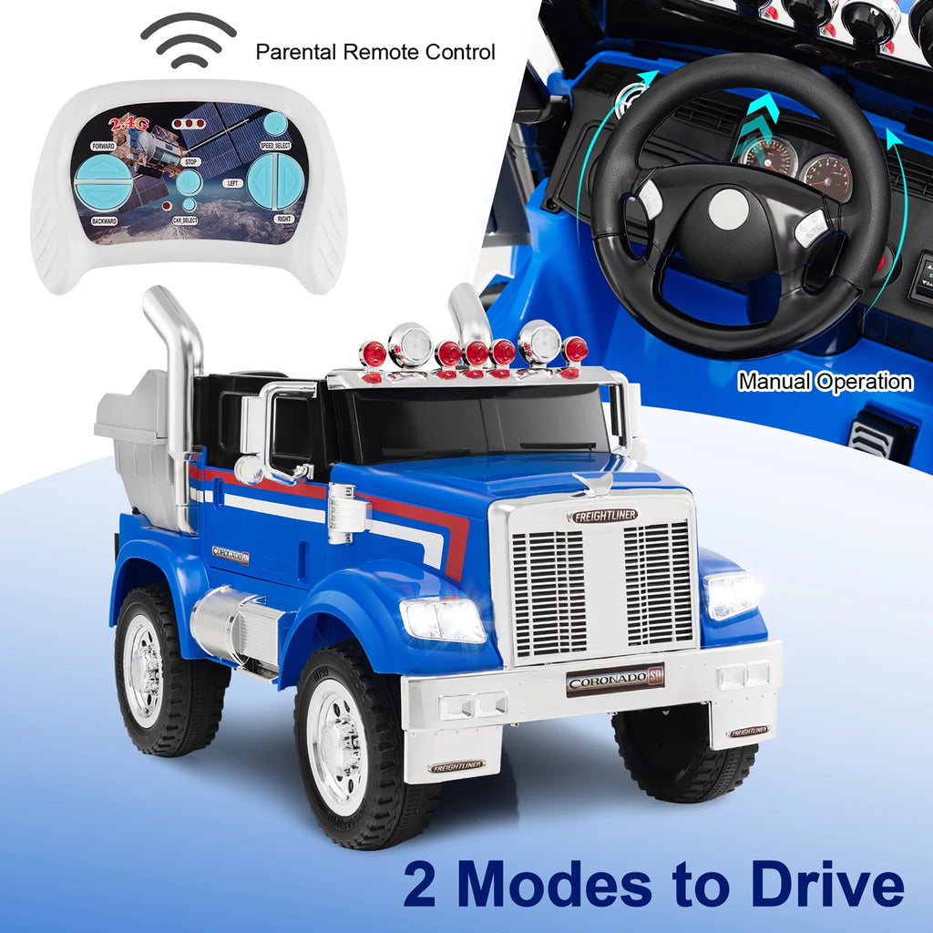 12V Kids Ride On Truck Car with Dump Box B52310