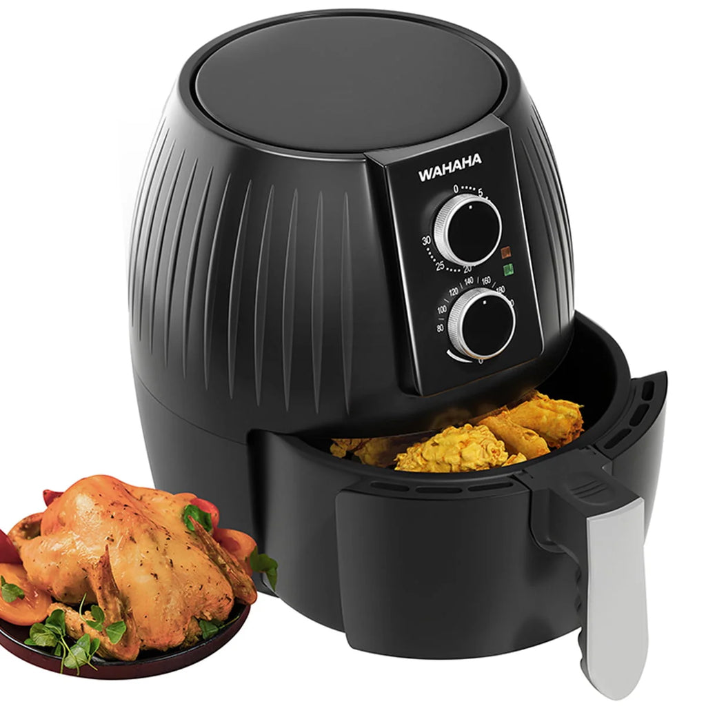 5.8 Qt Electric Air Fryer with Non-Stick Basket S1135