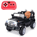12V Kids Ride On Truck with LED Lights Green Q87682