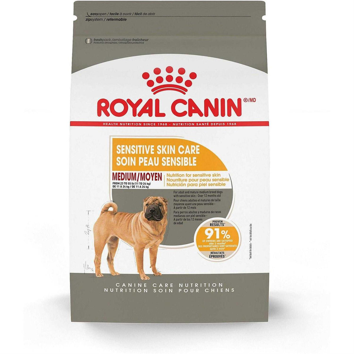 Adult Medium Sensitive Skin Dry Dog Food J89928