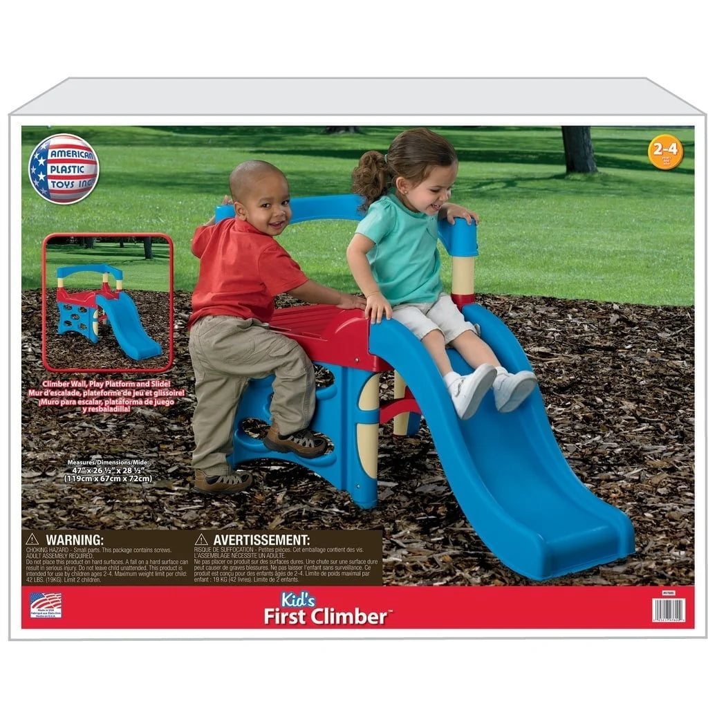 Toddler Kids Outdoor Indoor Climber Slide Playset O12934