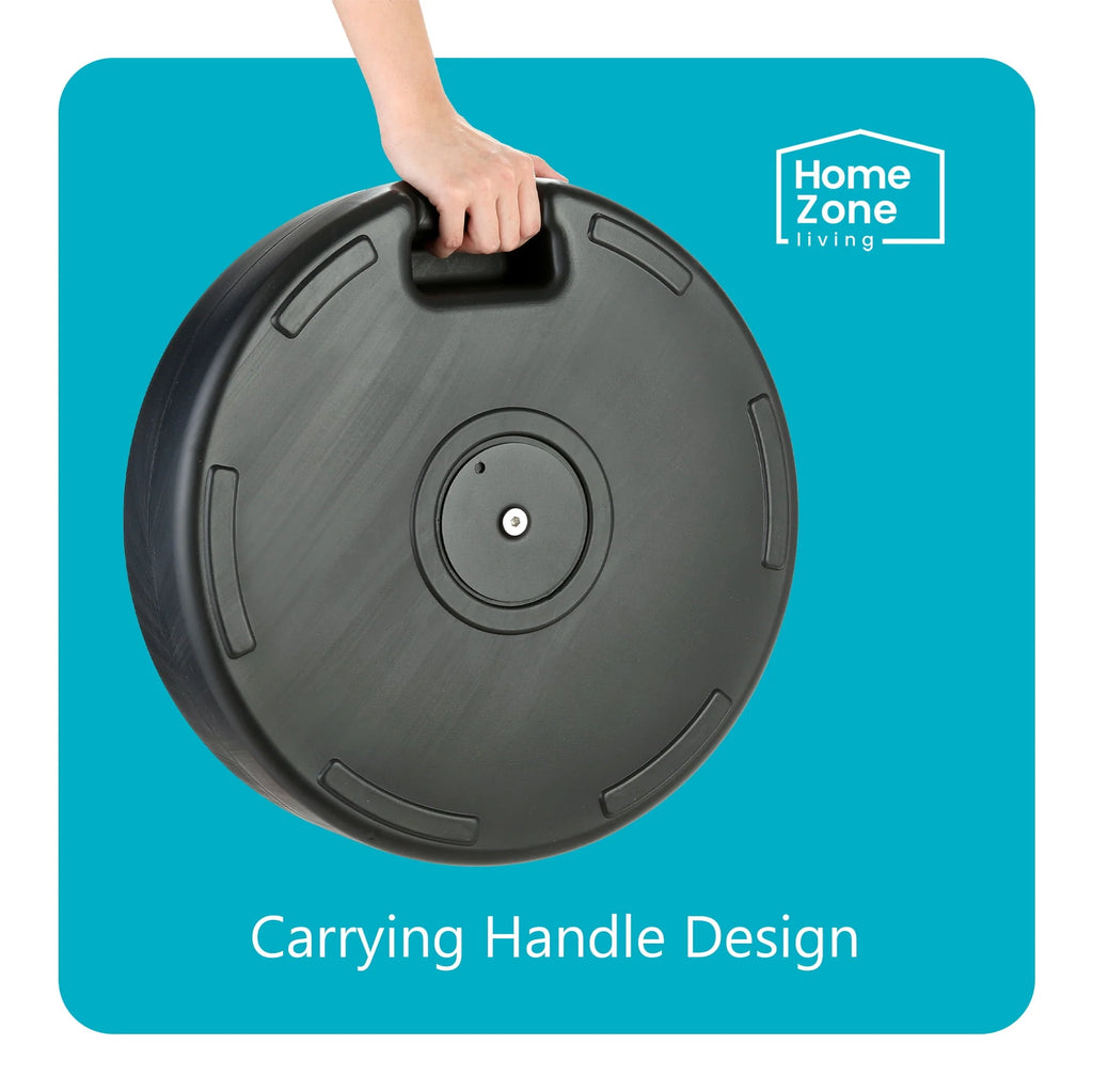 17L Circular Central Pole Umbrella Base with Steel Holder F3137