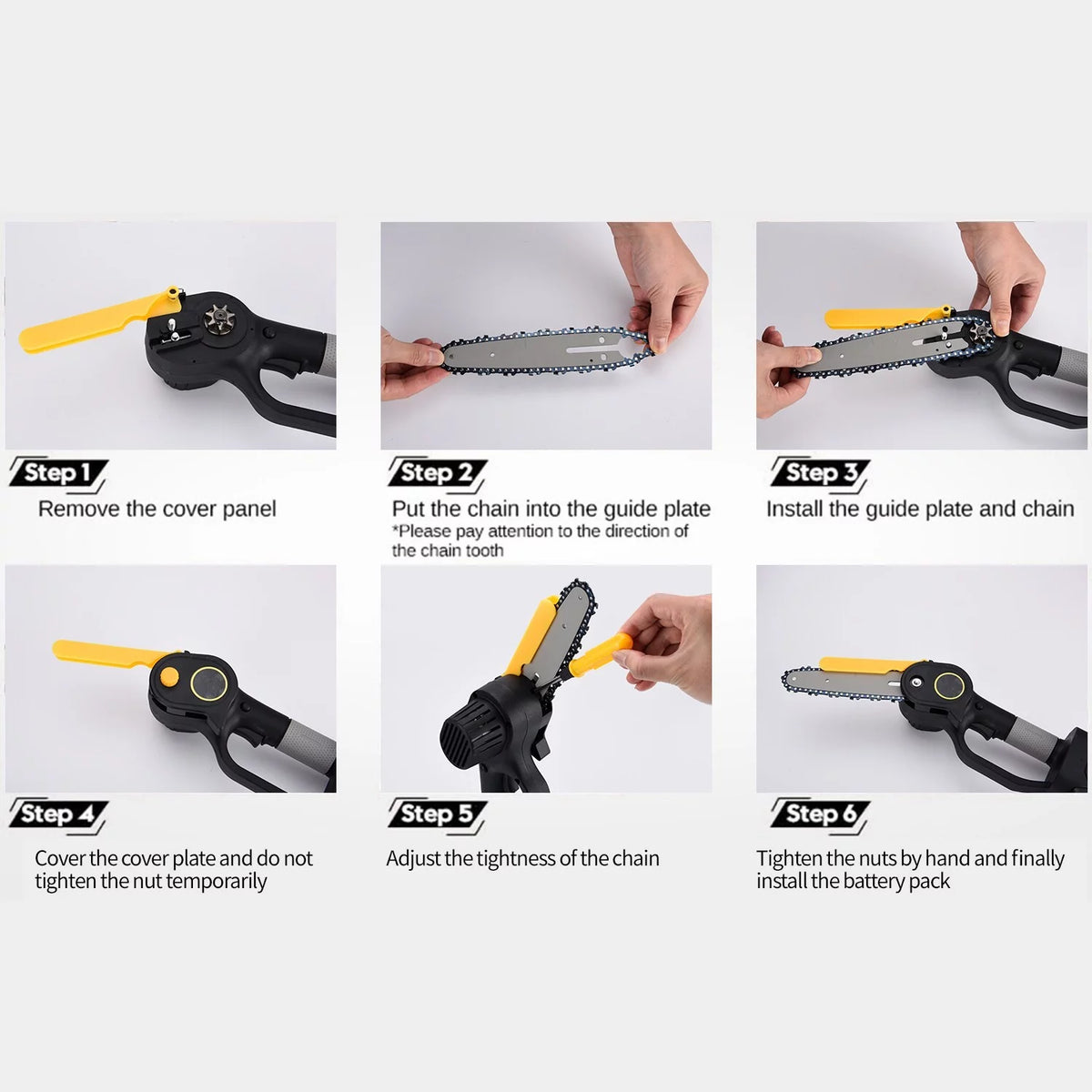 Cordless Mini Chainsaw 4 Inch 6 Inch R885