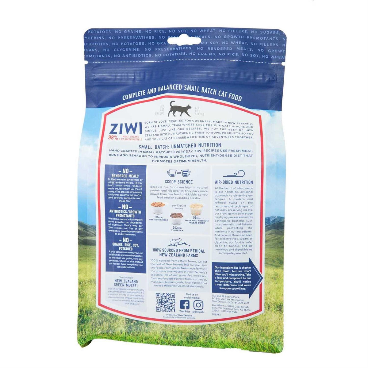 Air Dried Venison Cat Food J209