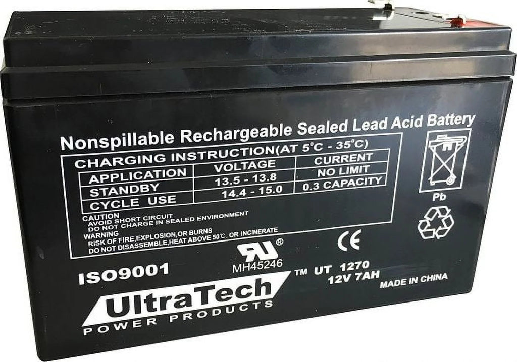 12V 7 Ah Sealed Lead Acid Alarm Battery H86902